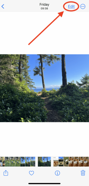 photo de paysage dans l