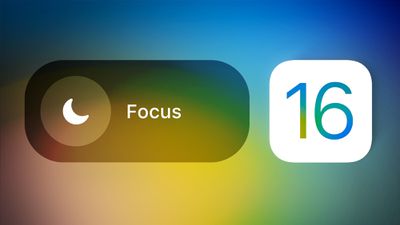 Fonction de mise au point iOS 16