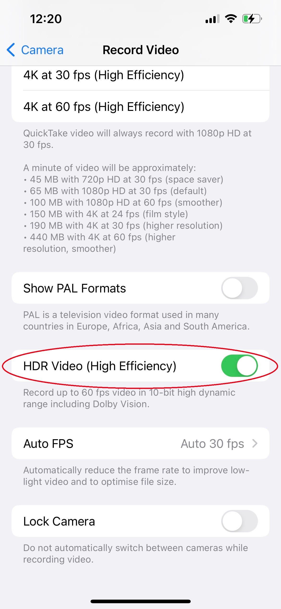 1662575051 728 Comment filmer en Dolby Vision HDR sur votre iPhone