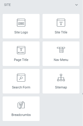 Elementor propose plus de 7 widgets
