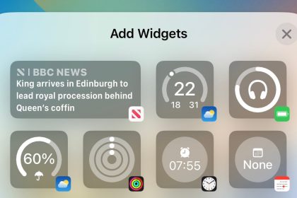 1663014733 92 Comment ajouter des widgets a lecran de verrouillage dans iOS