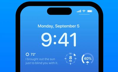 widget météo carotte ios 16