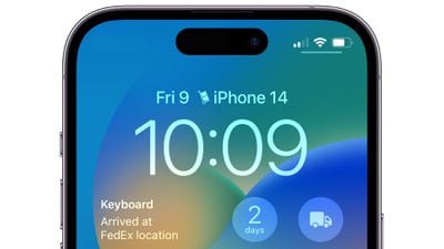 widget application colis ios 16