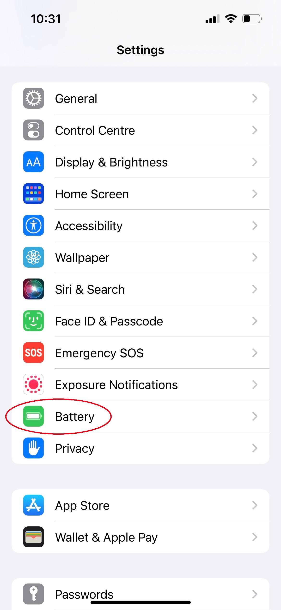 1663250411 124 Comment verifier letat de la batterie sur un iPhone