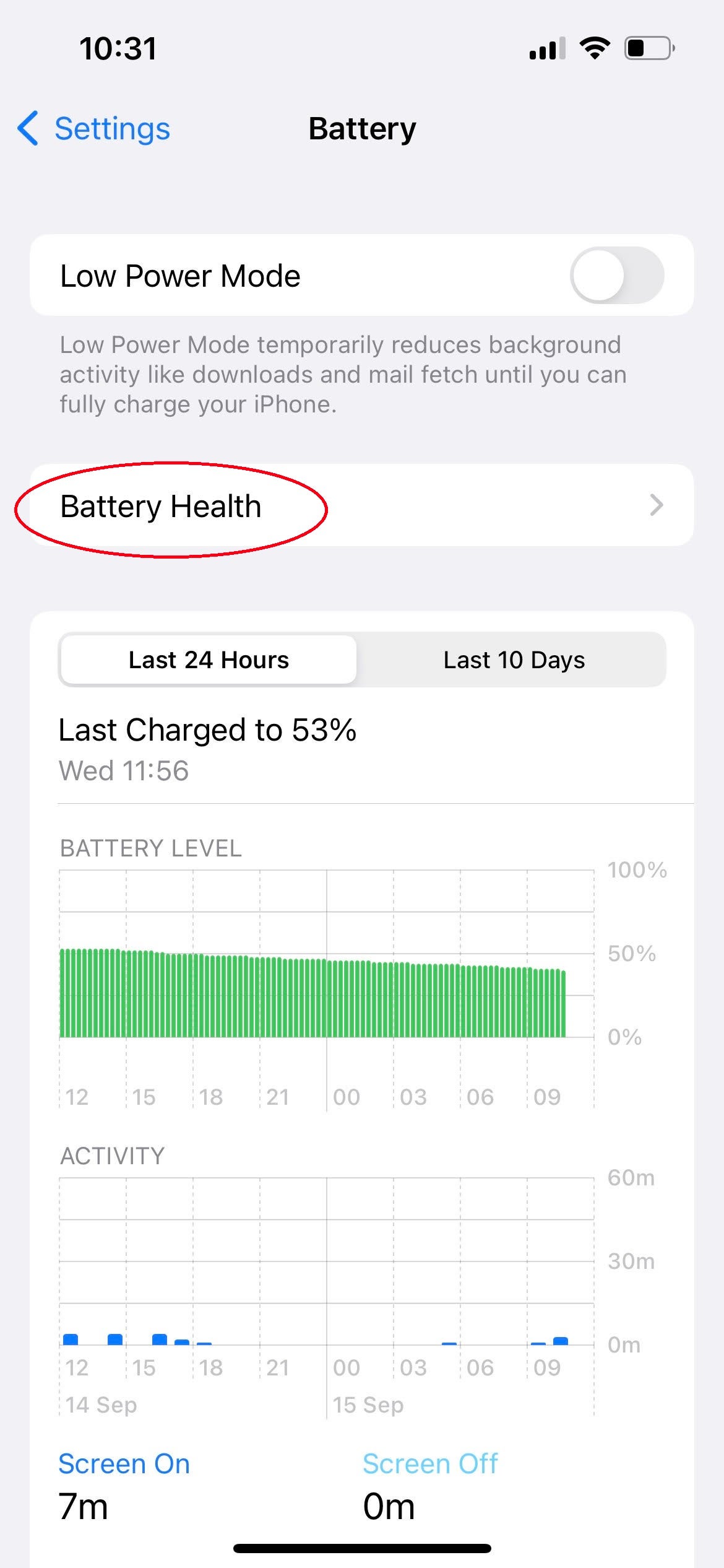 1663250411 854 Comment verifier letat de la batterie sur un iPhone