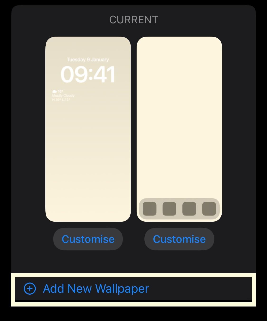 1663602491 359 Comment changer le fond decran de votre iPhone dans iOS