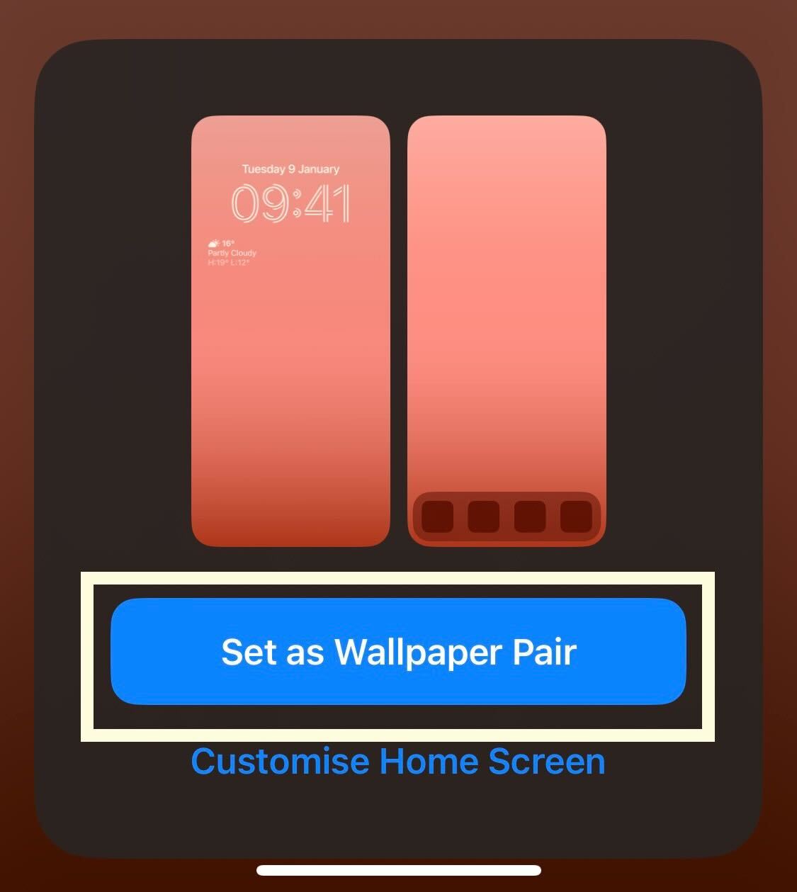 1663602491 39 Comment changer le fond decran de votre iPhone dans iOS