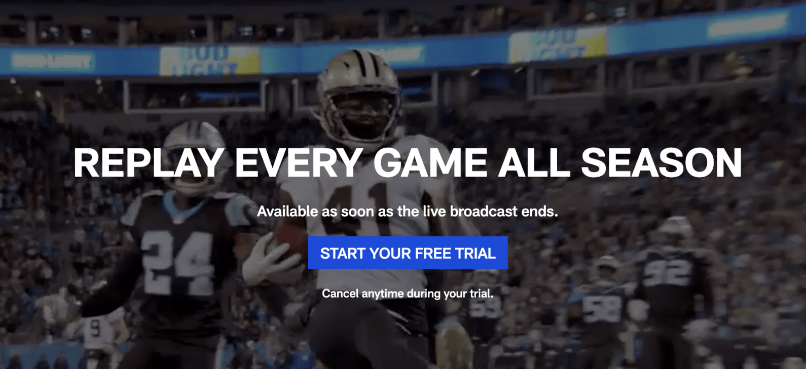 laissez-passer de jeu nfl