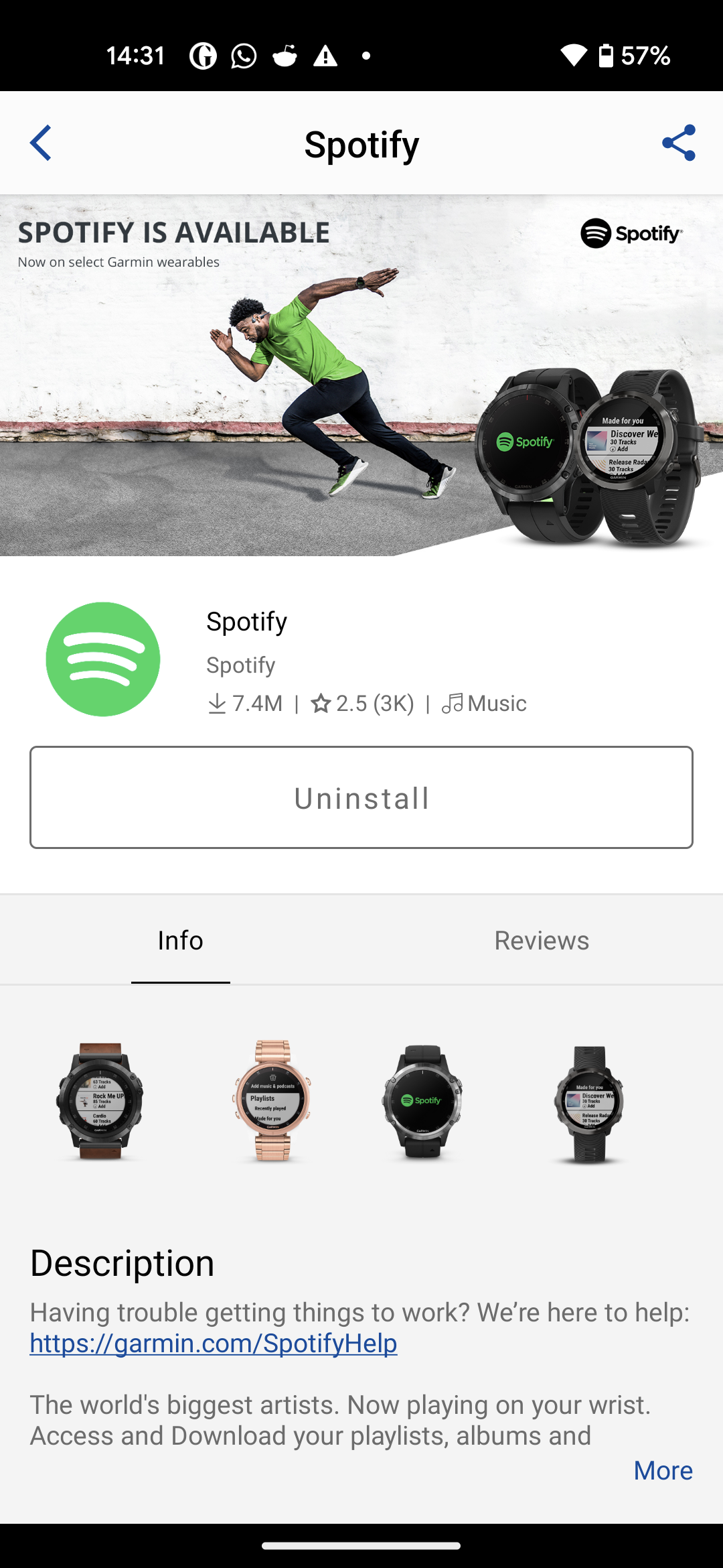 1664402418 782 Comment installer Spotify sur votre montre Garmin