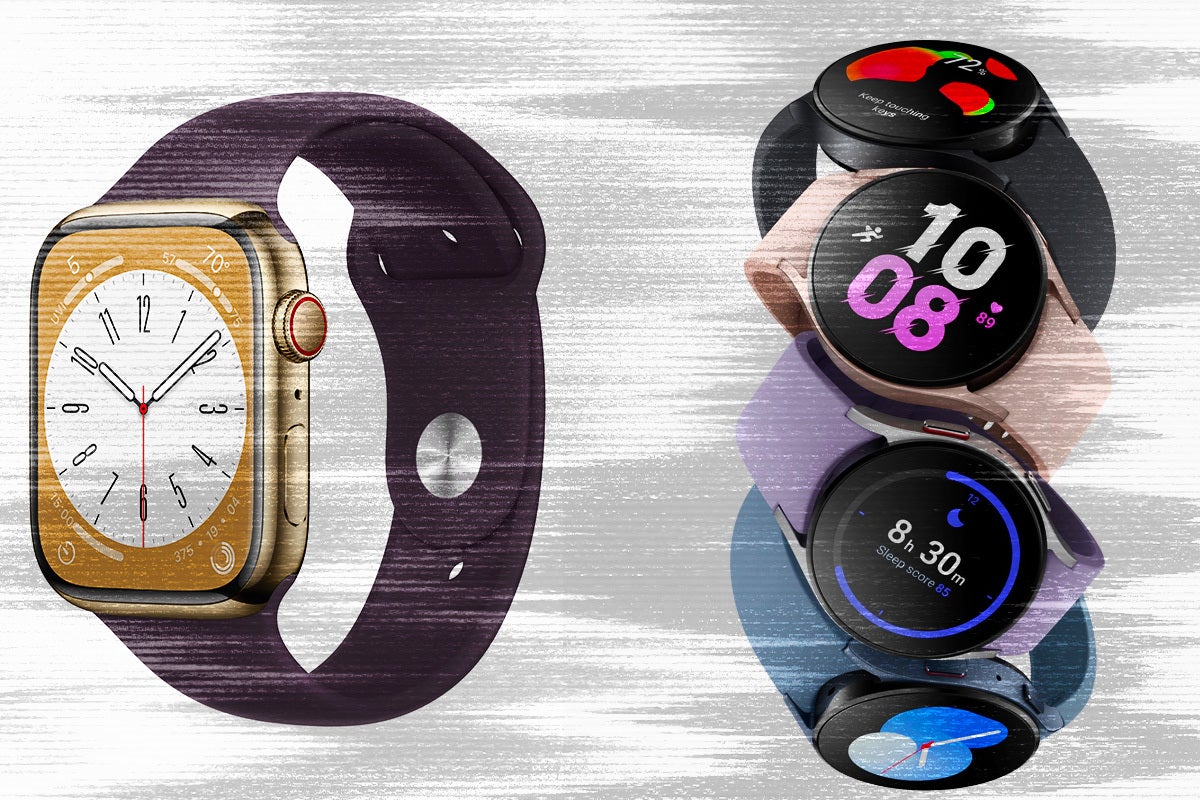 Apple Watch 8 vs Samsung Galaxy Watch 5 Comparaison