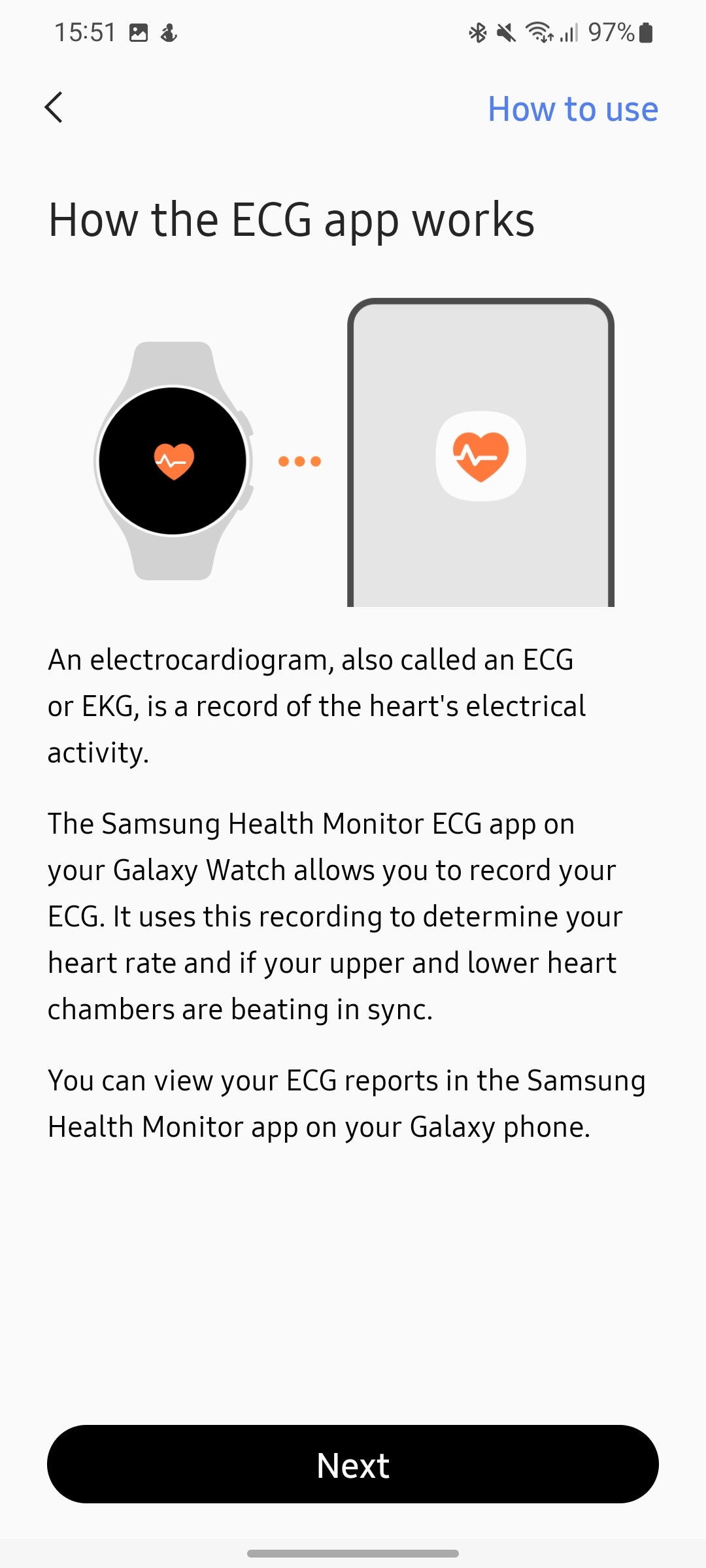 Comment activer lECG avec la Samsung Galaxy Watch 5