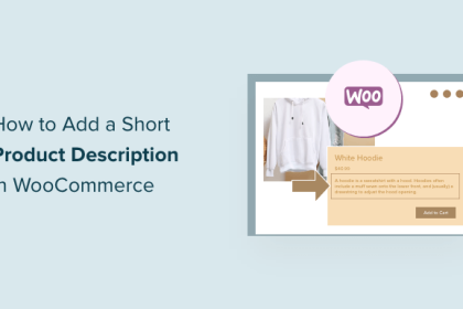 Comment ajouter une courte description de produit dans WooCommerce