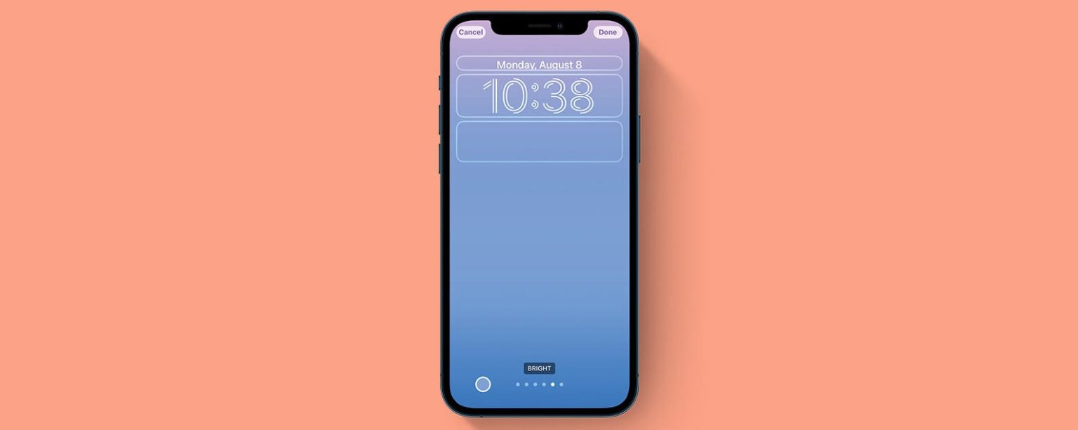 Comment modifier lecran de verrouillage sur iPhone mise a jour