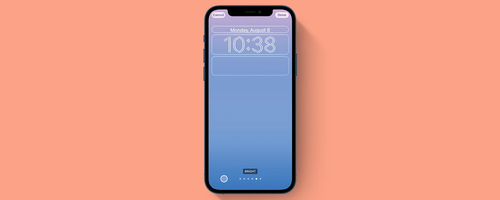 Comment modifier lecran de verrouillage sur iPhone mise a jour