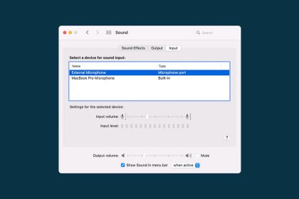 Comment selectionner les peripheriques dentree et de sortie audio dun