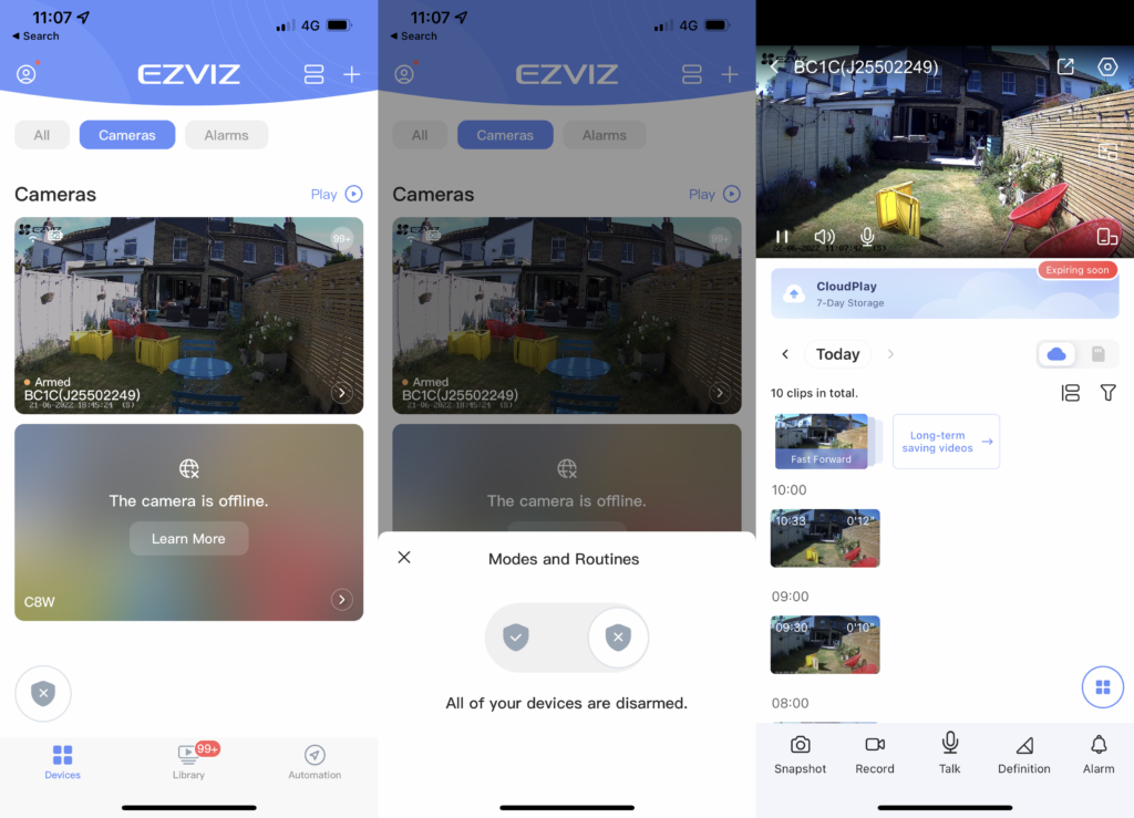 Application EZViz BC1C