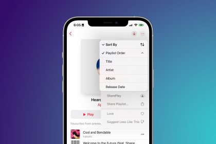 1665032406 Comment trier les listes de lecture dans Apple Music