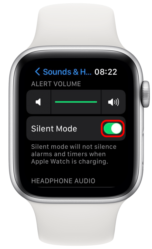Appuyez dessus pour le changer entre activé (vert) et désactivé (gris).