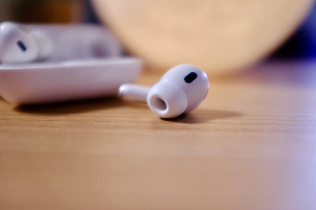 Embout AirPods Pro en gros plan