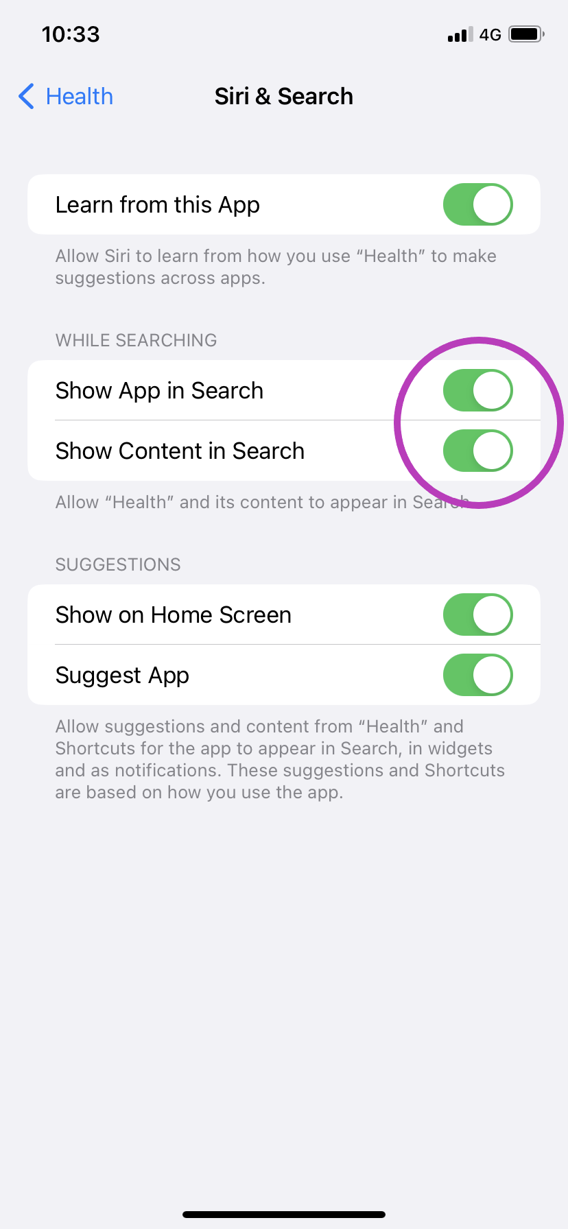1665825853 424 Comment arreter laffichage dune application dans la recherche Spotlight sur