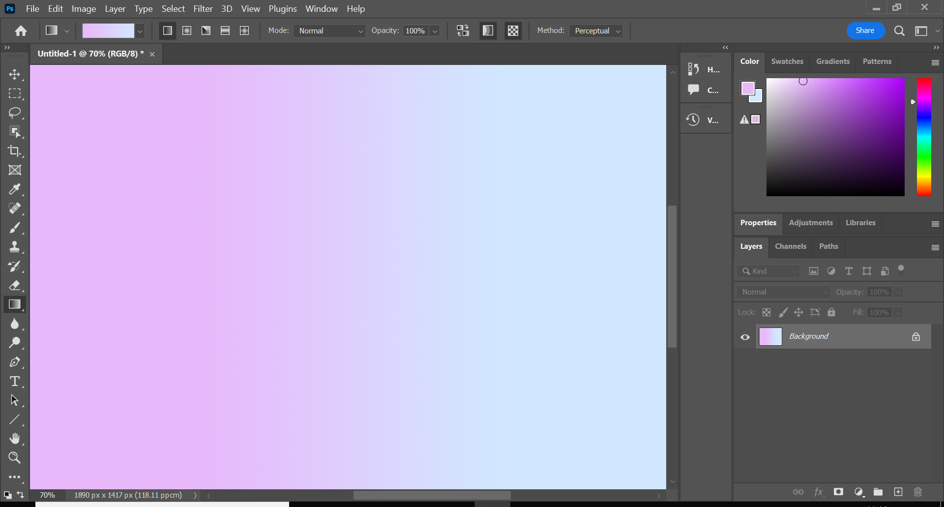 1666397295 Comment faire un degrade dans Photoshop