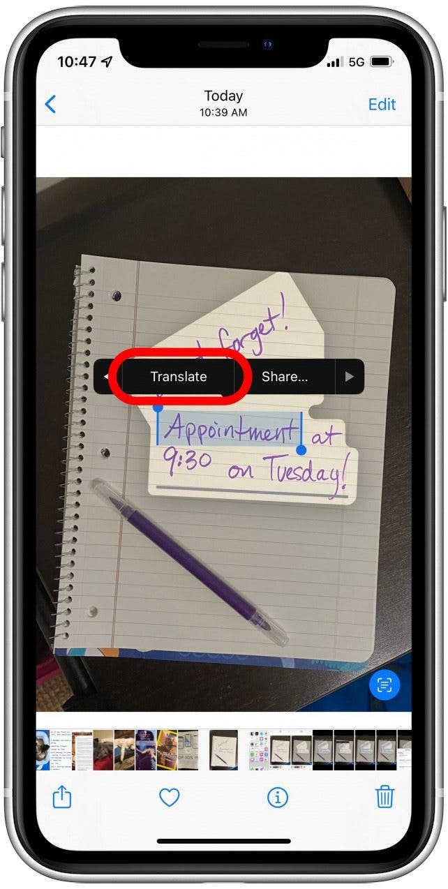 1666737134 106 Comment utiliser le texte en direct sur iPhone dans Photos