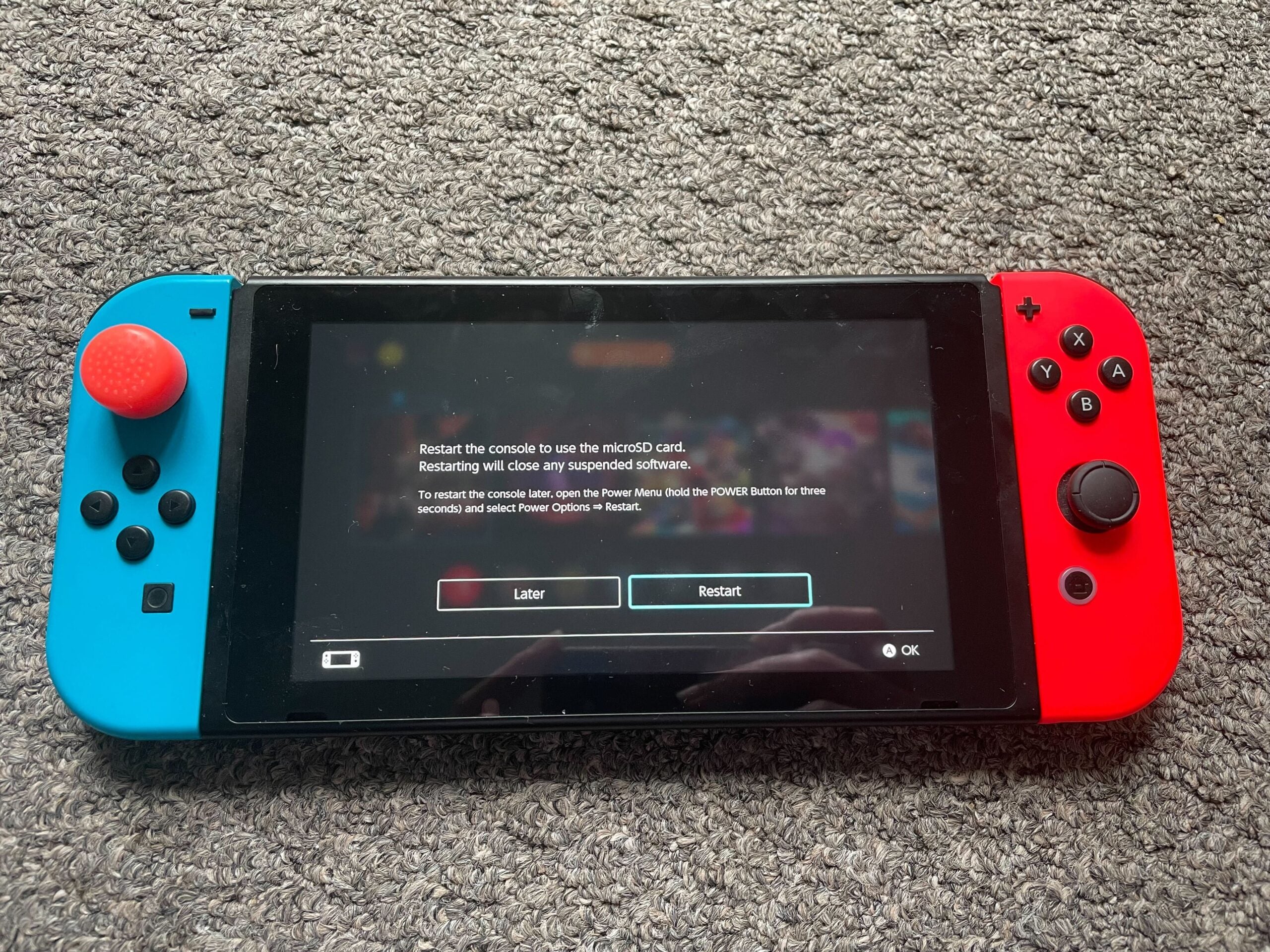 1666757769 798 Comment inserer une carte SD dans une Nintendo Switch