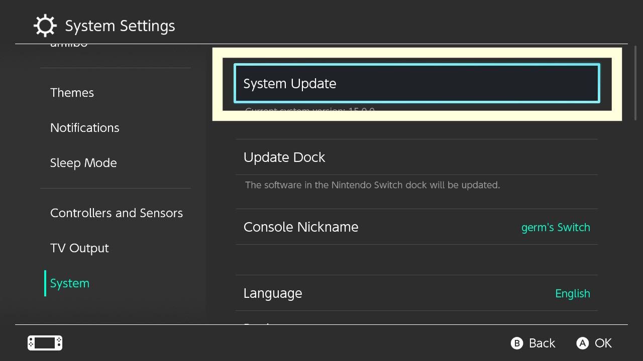 1666845137 764 Comment mettre a jour le logiciel sur une Nintendo Switch