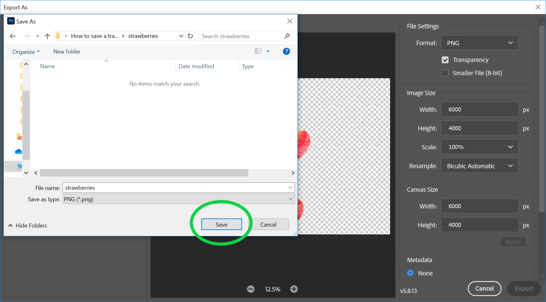 1666880175 394 Comment enregistrer un arriere plan transparent dans Photoshop
