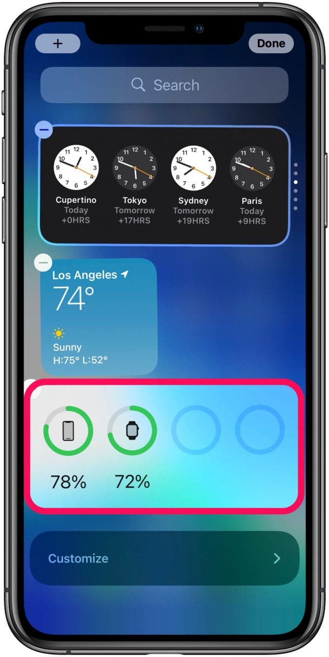 1666894088 288 Comment afficher le pourcentage de batterie dans le widget de