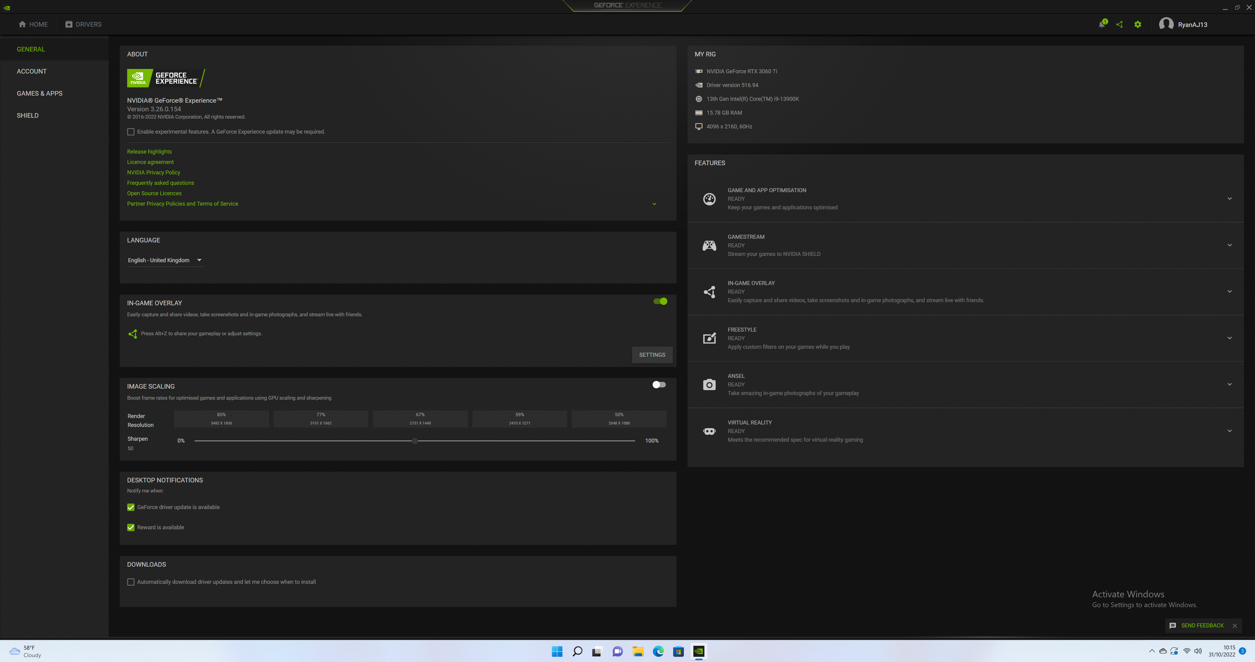 1667220492 276 Comment enregistrer une video avec Nvidia Shadowplay