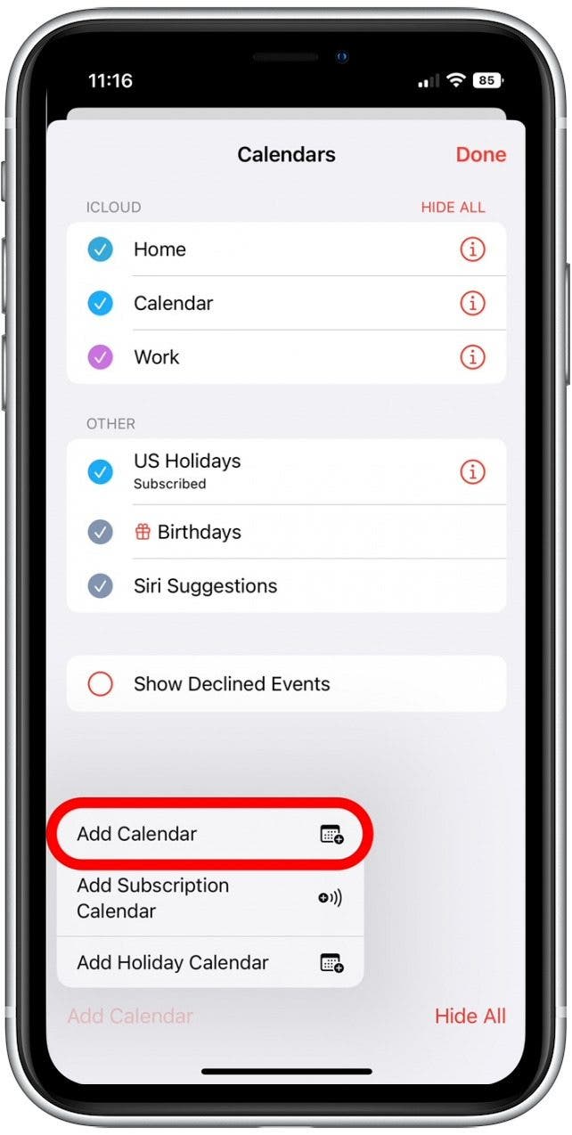 1667234888 14 Creez facilement un calendrier familial partage sur votre iPhone iOS