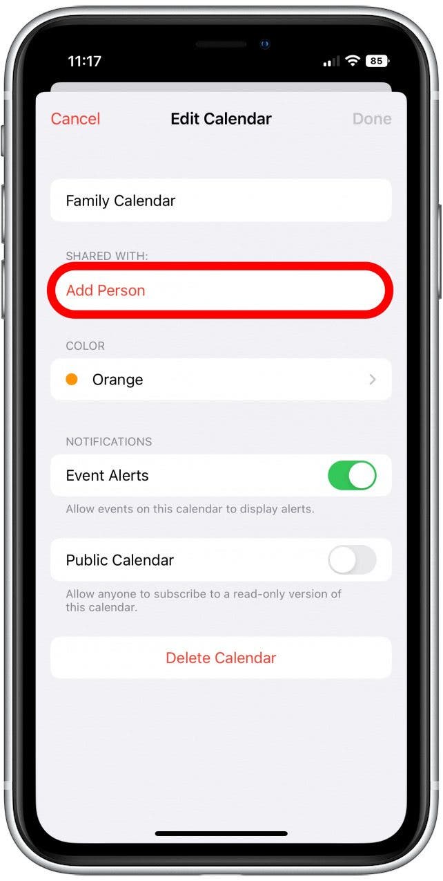 1667234888 152 Creez facilement un calendrier familial partage sur votre iPhone iOS