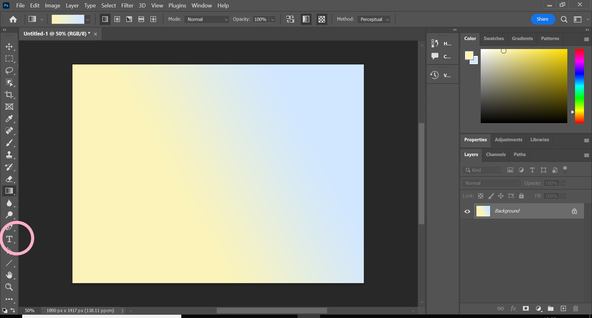 Comment ajouter du texte dans Photoshop