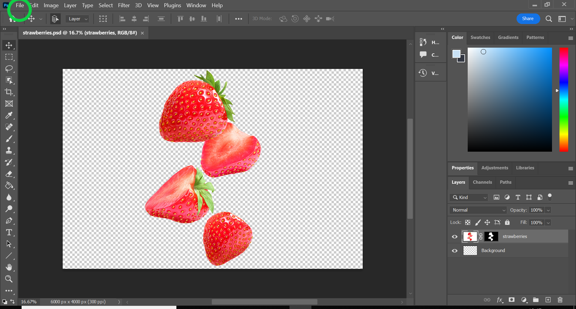 Comment enregistrer un arriere plan transparent dans Photoshop