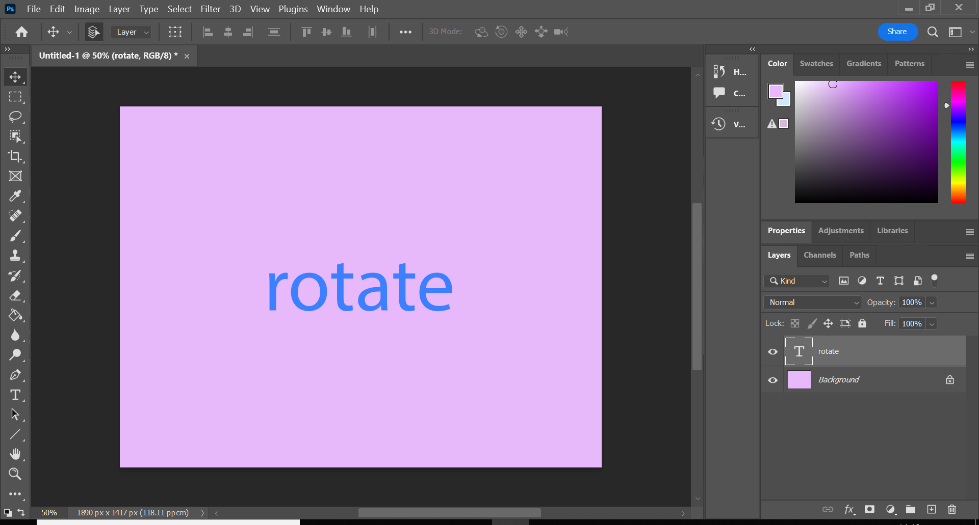 Comment faire pivoter une image dans Photoshop