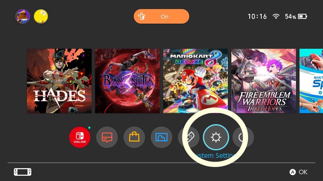 Comment mettre a jour le logiciel sur une Nintendo Switch