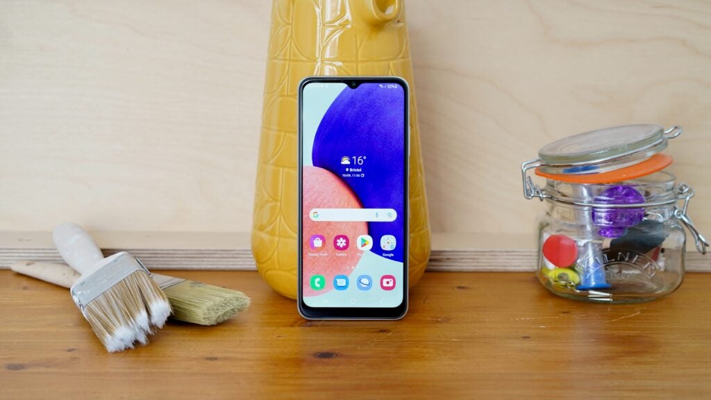 L'écran LCD du Galaxy A22 5G