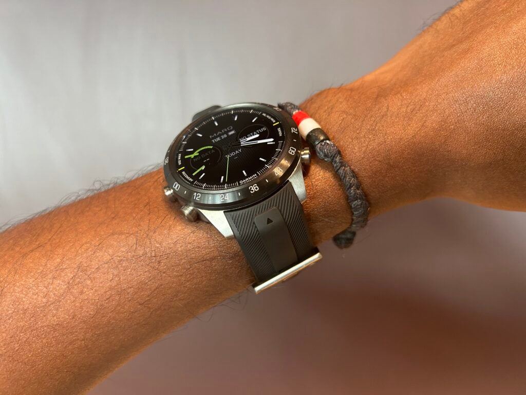 Le bracelet en silicone du Garmin Marq Gen 2