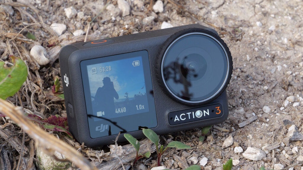 L'écran avant du DJI Osmo Action 3