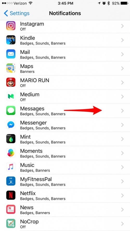 1667362087 875 Comment masquer les messages texte de lecran de verrouillage desactiver