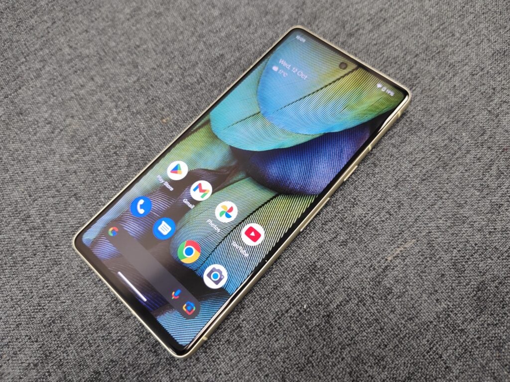 L'écran du Pixel 7