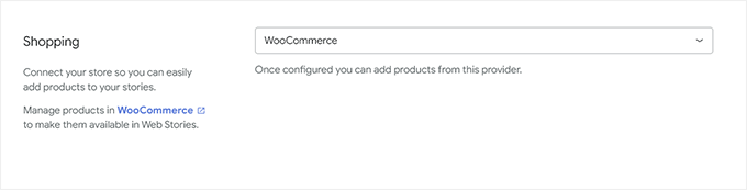 Intégration de commerce électronique pour WooCommerce