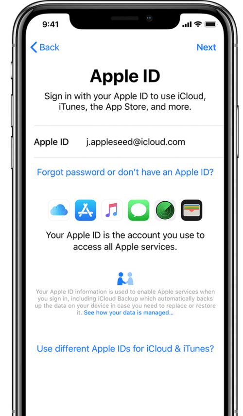 configurer mon appareil