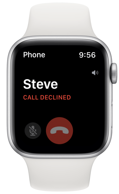 Serrez votre première fois pour confirmer votre sélection, ce qui refusera l'appel.