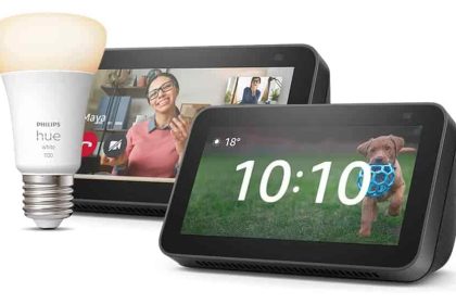 Economisez 100 sur deux ecrans intelligents Echo Show et un