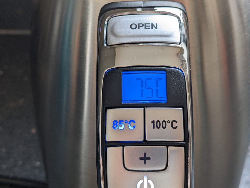 Revue de la bouilloire multi temperature de la collection Signature de