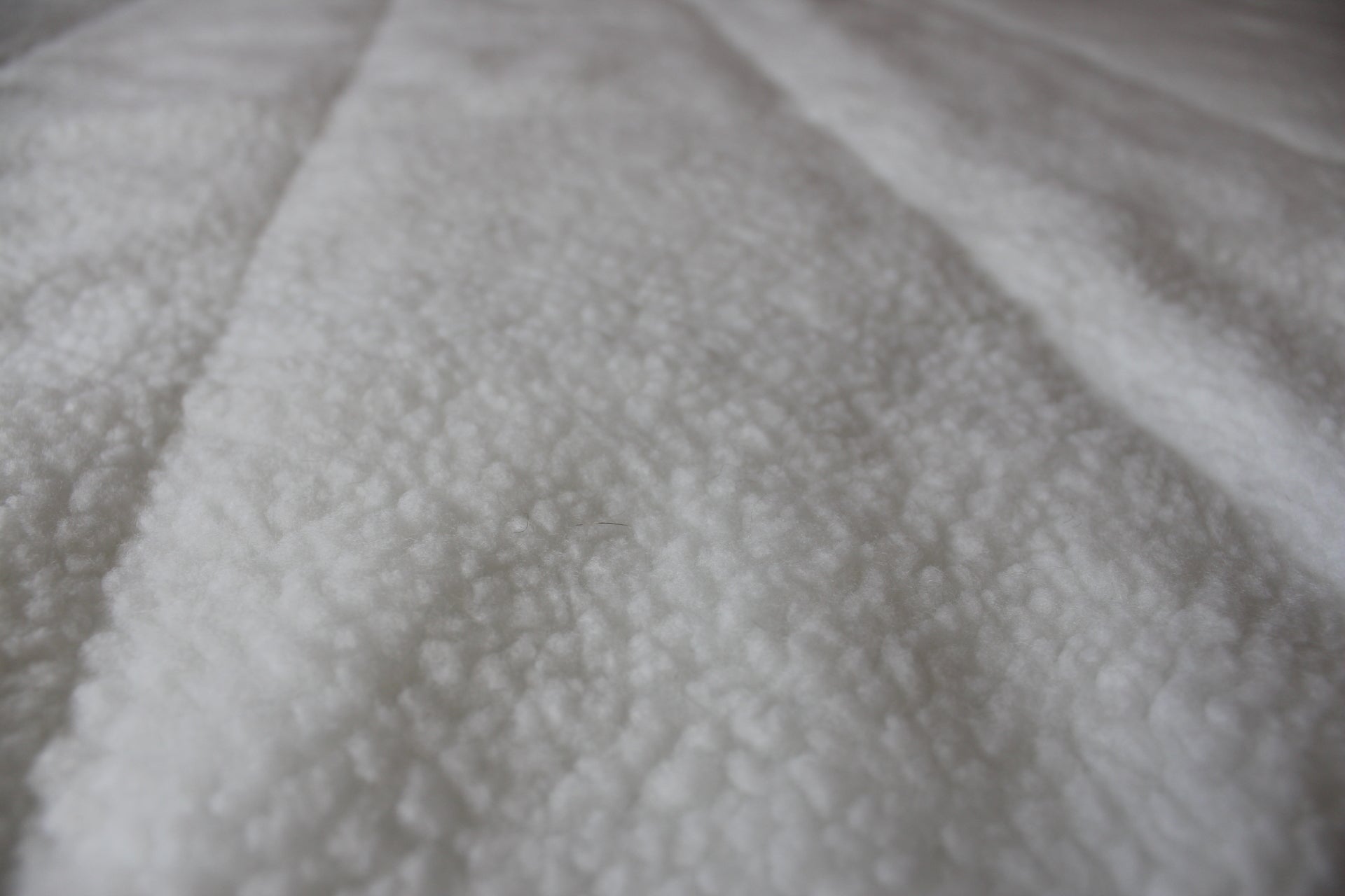 Housse de chauffe-matelas Dreamland Scandi Sherpa gros plan