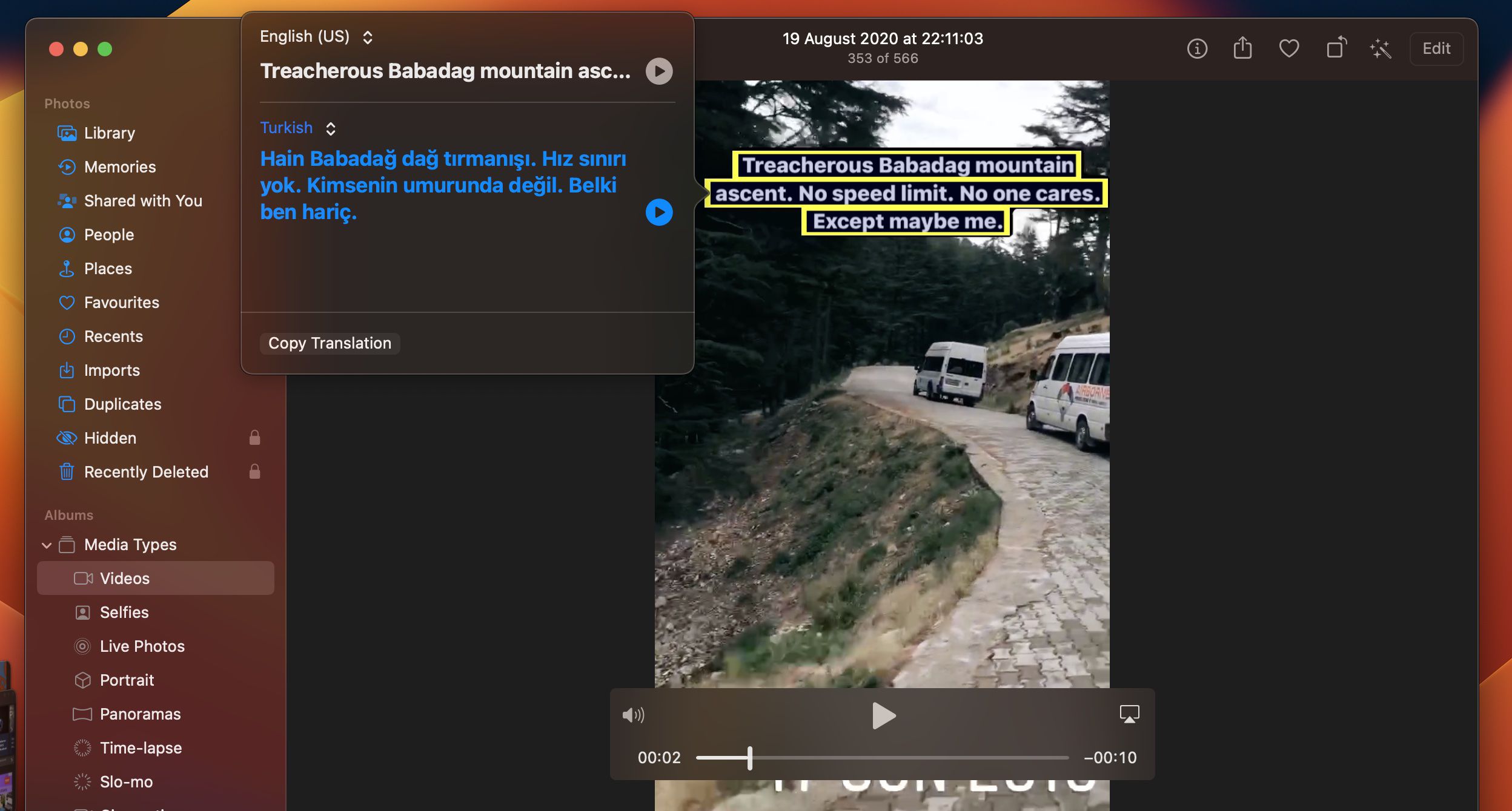 1669950980 macOS comment utiliser le texte en direct pour copier et