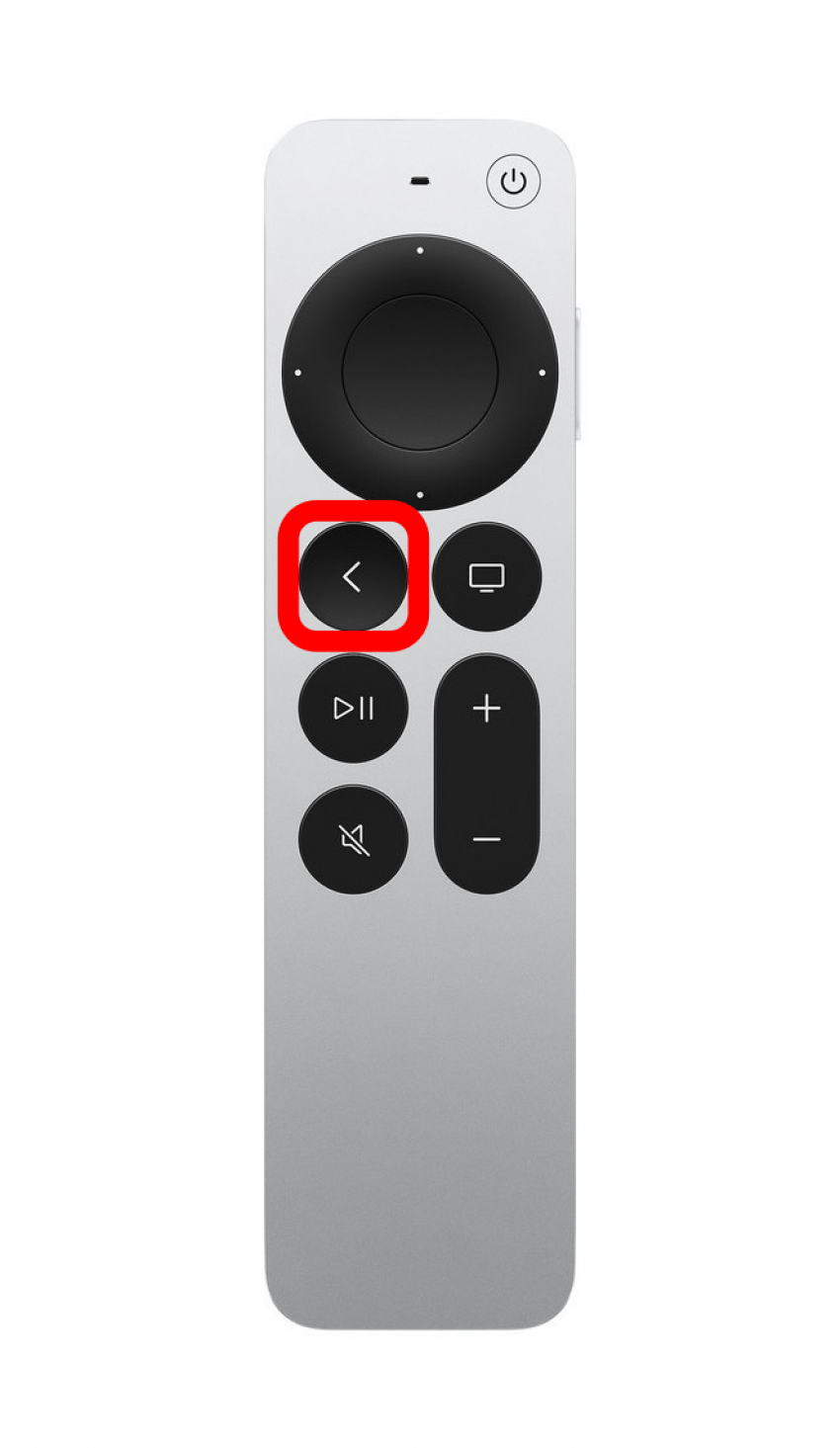 Pour quitter le Centre de contrôle, appuyez sur le bouton Retour de votre télécommande Siri.